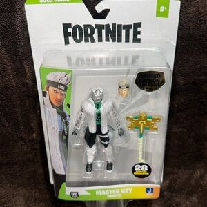 FORTNITE: Master Key (White) Limited Edition, 1/5000 4” Action Figure.